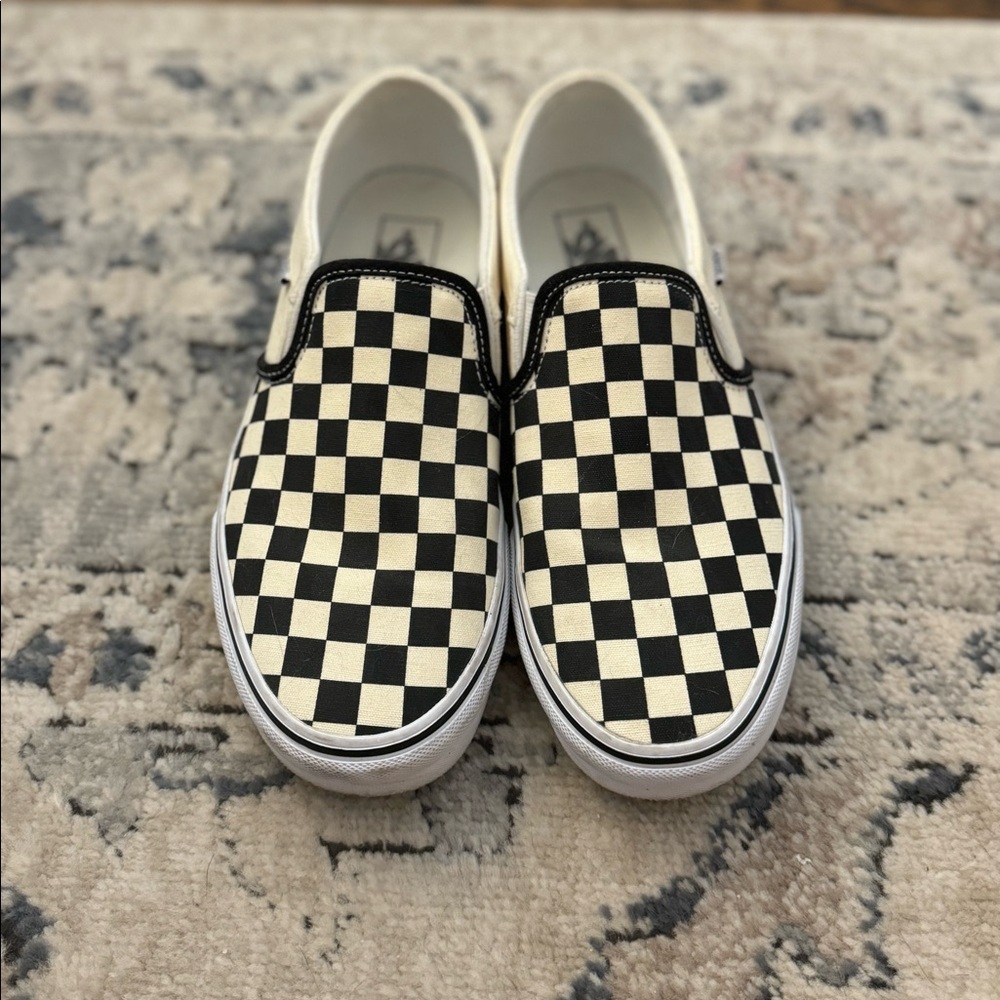 Checkered vans